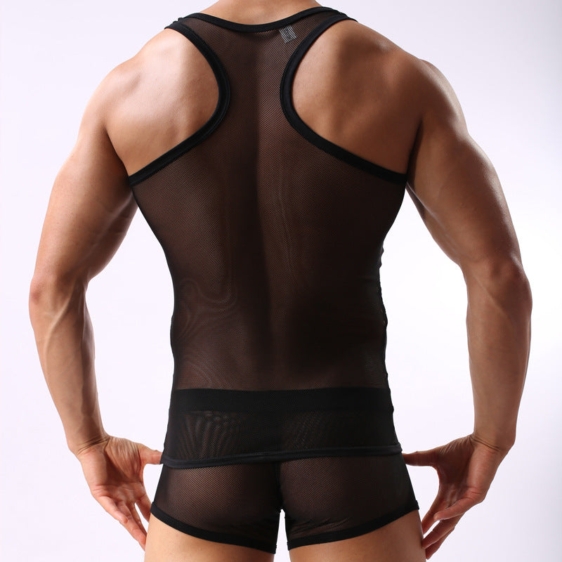 mesh men's underwear